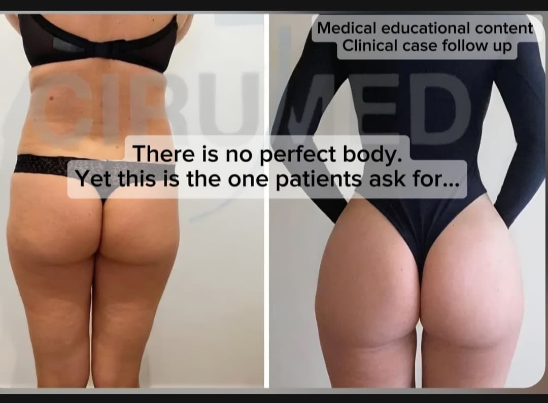resultado BBL natural más pedido — después Cirumed Clinic Marbella Dr. Aslani